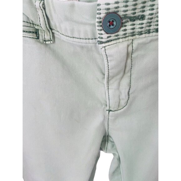 Women’s Anthropology Pilgrims And The Letterpress STET Pants Cropped Size 29 - Picture 3 of 10
